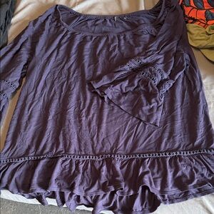 Women's Navy Blue Top